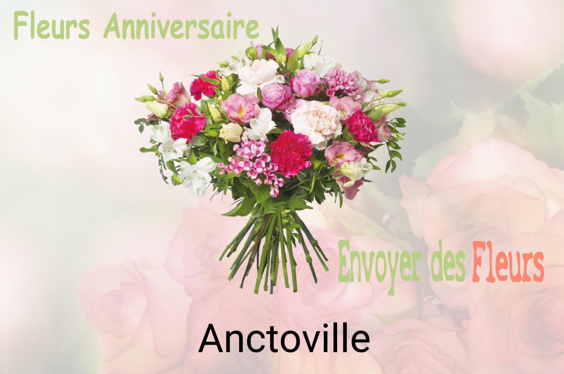 Bouquet de fleurs d’anniversaire livré à Anctoville
