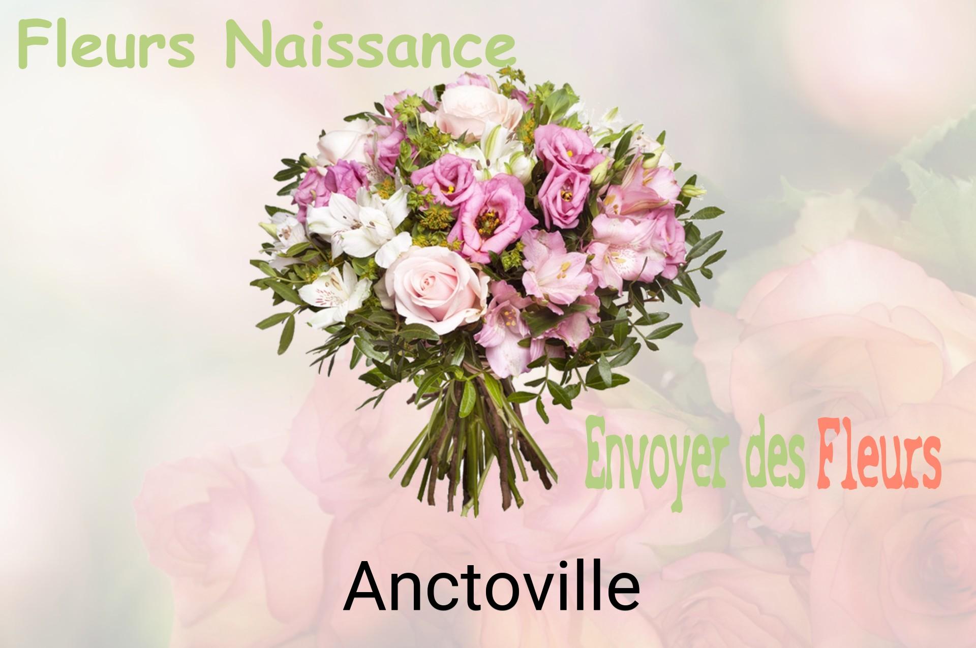 Bouquet de fleurs de naissance livré à Anctoville